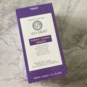NWT Go Gray purple toning masque